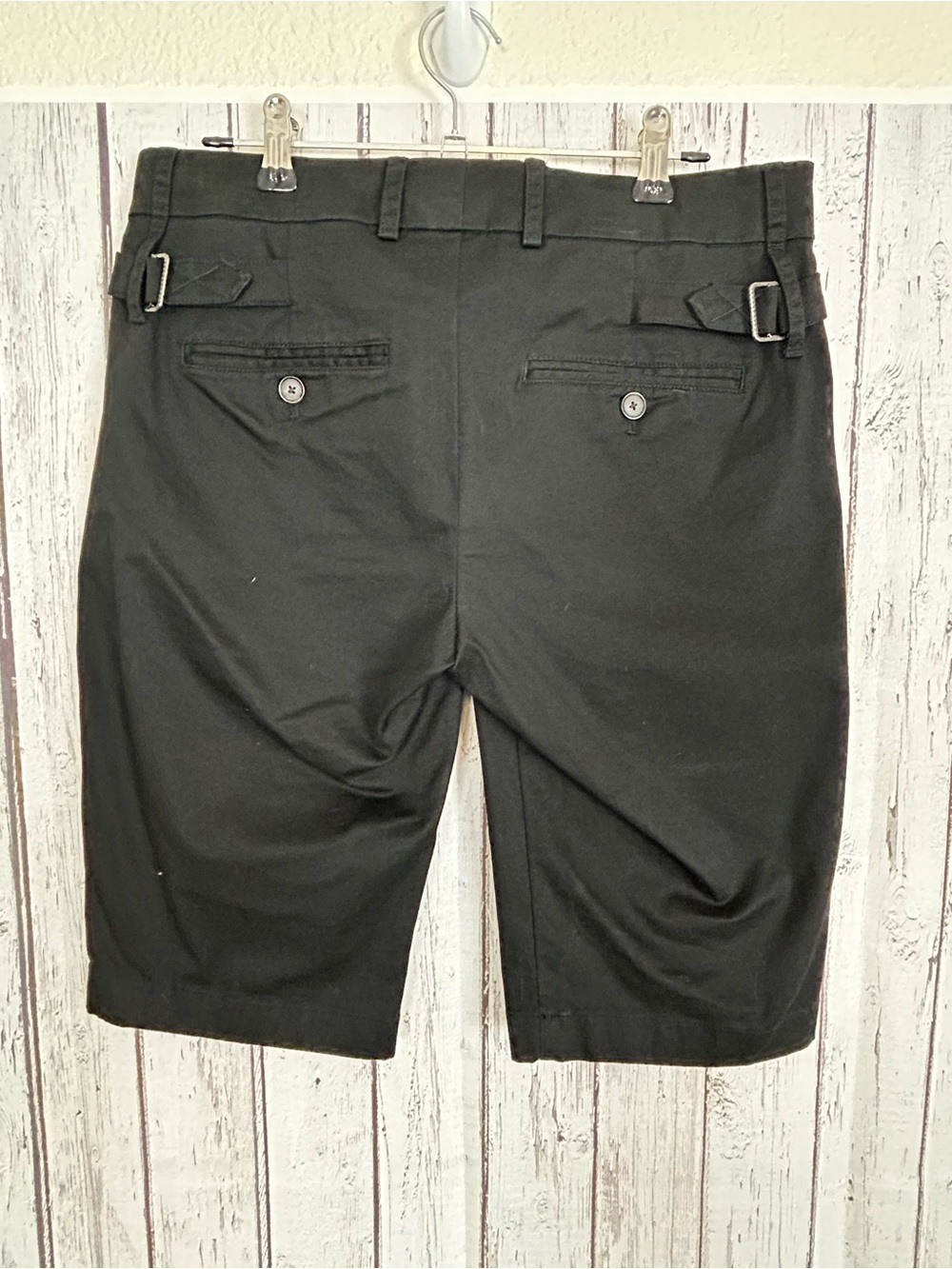 NWT Vince Black Tailored Bermuda Shorts Size 4 - Picture 6 of 7